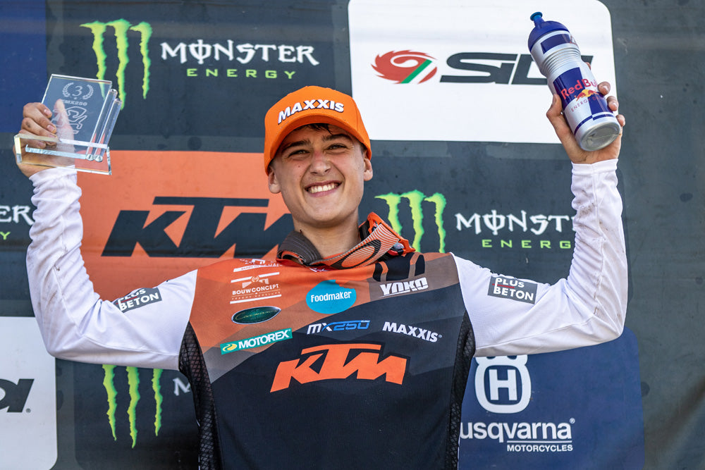 Liam lands on the podium in second EMX250 GP of 2021!