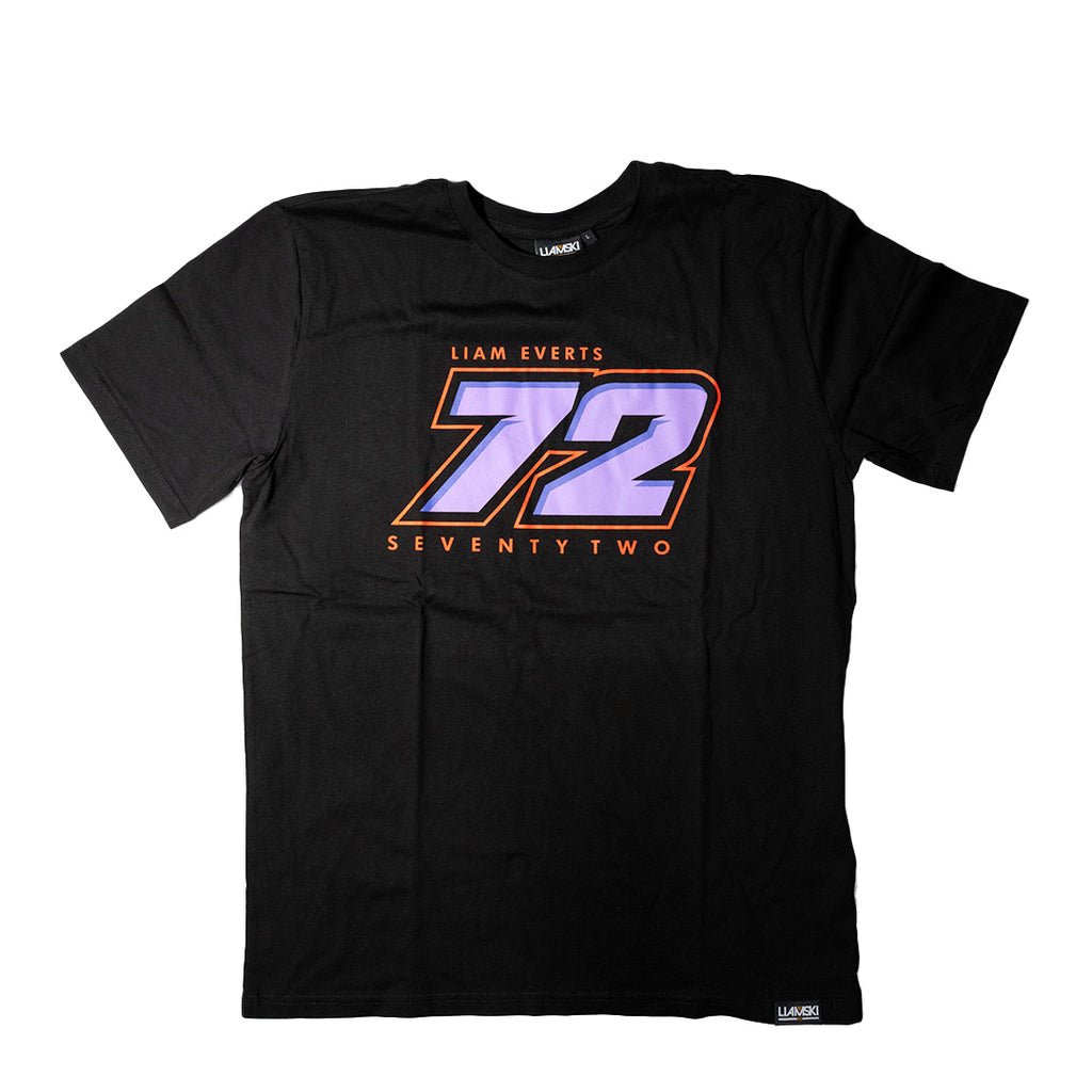 T-Shirt Black SeventyTwo - 2024